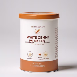 white cement powder