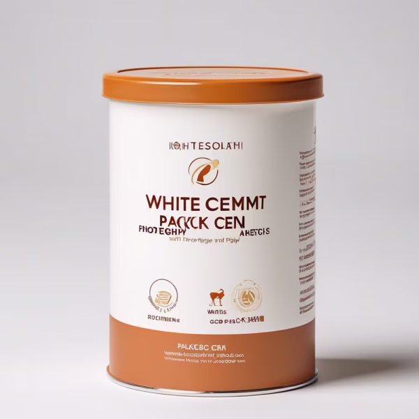 white cement powder